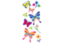 Pegatinas de mariposas para cerámica, vidrio y espejos - 1 plancha - Pegatinas Fantasía 08100 - 10doigts.fr