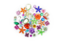 Strass corazones multicolores – 1 set (300 strass) - Strass 13348 - 10doigts.fr