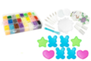 SUPER PACK PROMO: the suitcase + the set of 27 accessories + the 8 plates (54704 + 54706 + 44787) - Aqua beads 54705 - 10doigts.fr