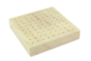Wooden support with holes - Building Games - 10doigts.fr