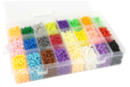 Aqua Pearls Case 24 Colors - Approximately 4800 pcs - Aqua beads 54704 - 10doigts.fr