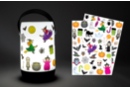 Luz nocturna LED + gomets Halloween (REGALO) - Artículos luminosos, guirnaldas y velas LED 59632 - 10doigts.fr