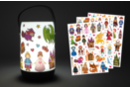Luz nocturna LED + gommetas princesas y caballeros (REGALO) - Artículos luminosos, guirnaldas y velas LED 59631 - 10doigts.fr