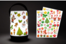 Luz nocturna LED + gomets Navidad (REGALO) - Artículos luminosos, guirnaldas y velas LED 59633 - 10doigts.fr