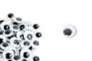 Ojos móviles negros Ø 12 mm - 100 ojos - Ojos móviles - 10doigts.fr