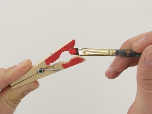 Heart Clothespin