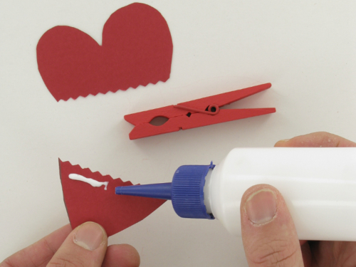 Heart Clothespin