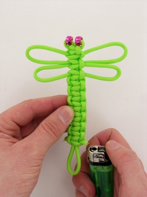 Dragonfly Keychain in Paracord