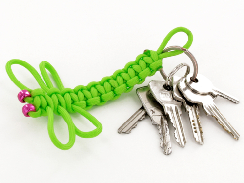 Dragonfly Keychain in Paracord