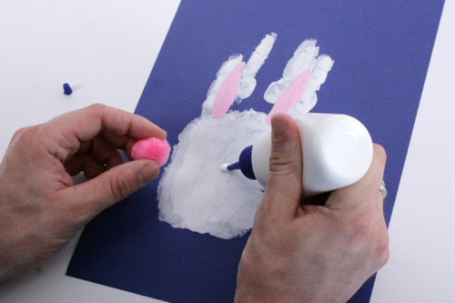 Easter Handprint Bunny