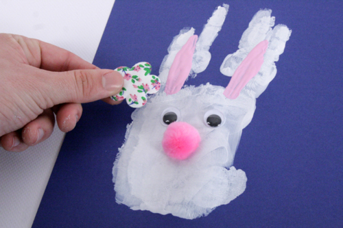 Easter Handprint Bunny