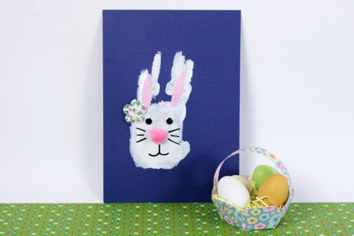 Easter Handprint Bunny