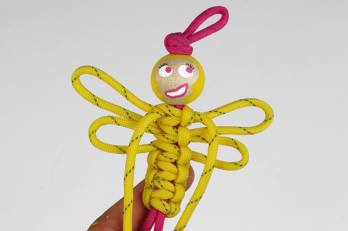 Paracord Keychain: Fairy