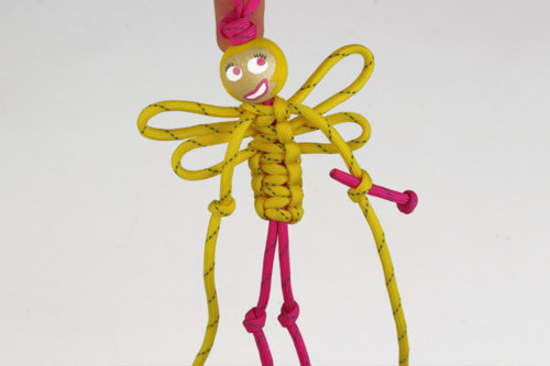 Paracord Keychain: Fairy