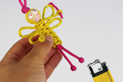 Paracord Keychain: Fairy