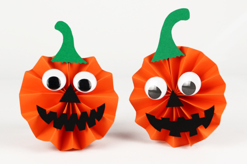 Small Paper Pumpkins
