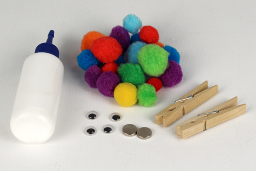 Chenille Memo Clothespin