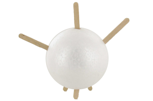 Styrofoam Snowman