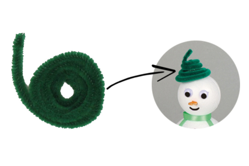 Styrofoam Snowman