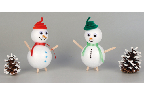 Styrofoam Snowman