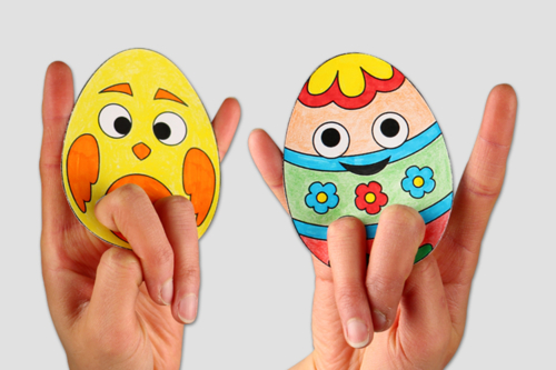 Finger Puppets - Easter