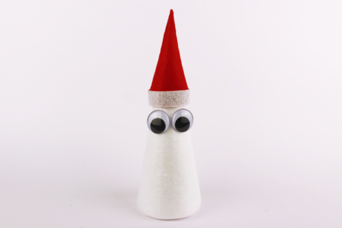 Cono de muñeco de nieve