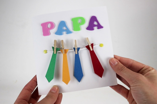 Father's Day Tie Card
