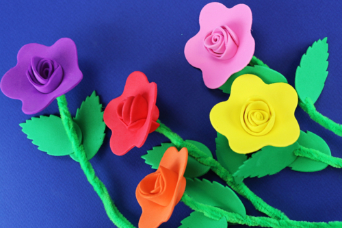 A Bouquet of Flowers for Mom!