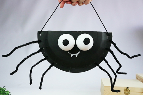 Cesta de caramelos Araña