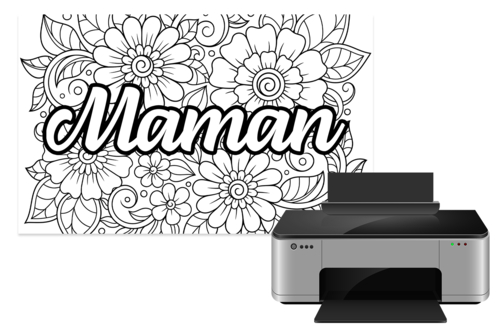 Coloring MOM - 