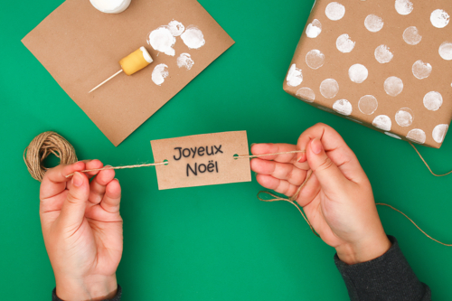 Stamp Gift Wrapping