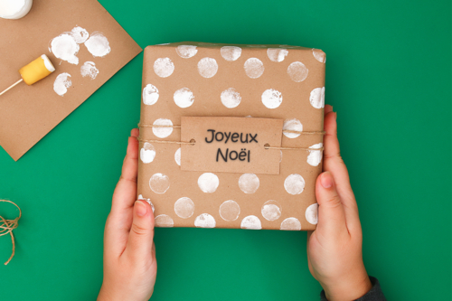 Stamp Gift Wrapping