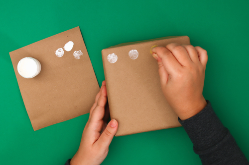 Stamp Gift Wrapping
