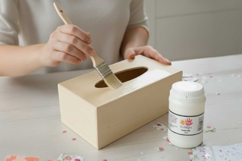 Step 1: Prepare and Gradually Glue - 