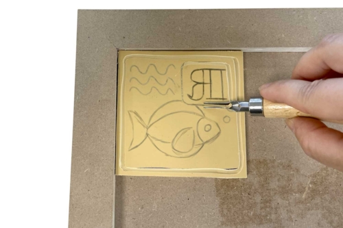 Step 3 – Carve the Plate - 