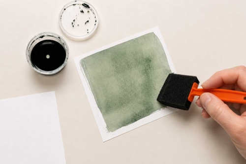 Étape 3 : Application de la solution photosensible - 
