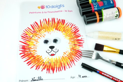 The lion: - 