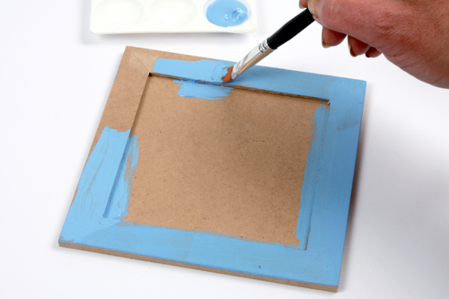 Paint the support - 