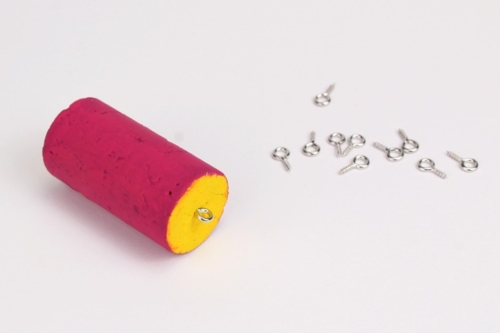 Cork Keychain