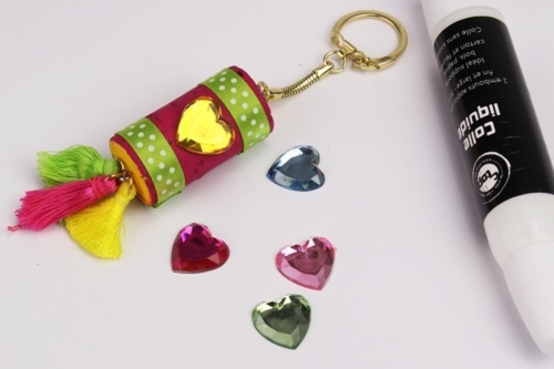 Cork Keychain