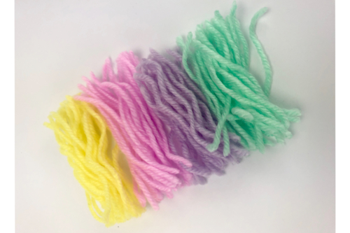 Prepare the wool - 