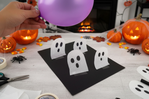 Animated Ghosts I Experience with Static Electricity