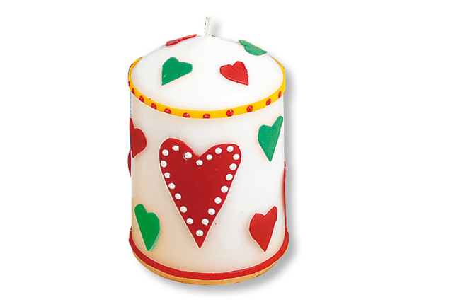 Lápiz de cera para velas - Peintures aux tons de noël - 10doigts.fr