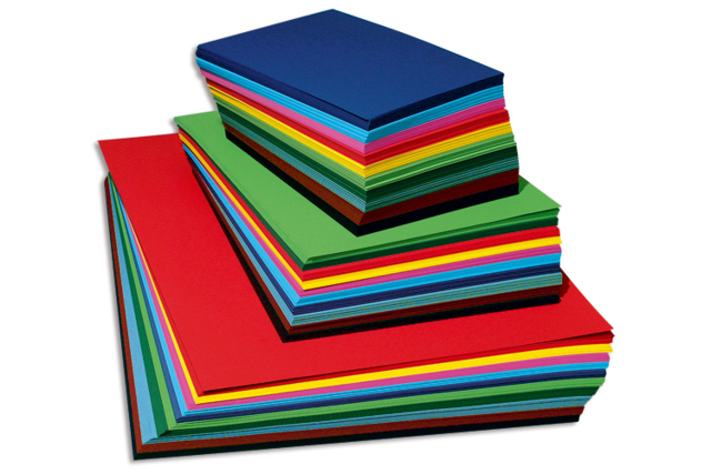 Textured Paper 220 g - Assorted Multicolors - 4 - Reams of Paper - 10doigts.com - Ramettes de papiers - 10doigts.fr