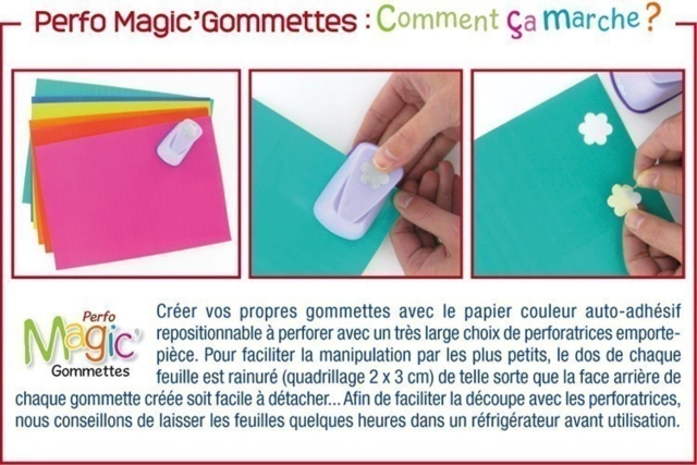 Cinta adhesiva especial gomets - Stickers fantaisies : personnalisez toutes vos créations - 10doigts.fr