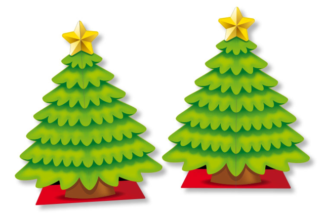 Giant 3D Christmas Tree Kit + Stickers - 5 - Christmas Creative Kits for Children - 10doigts.com - Kits créatifs de Noël pour les enfants - 10doigts.fr