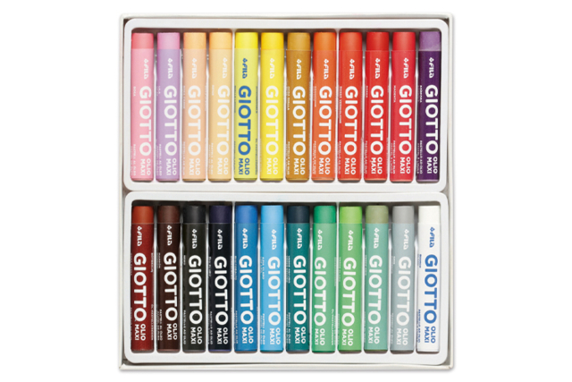 GIOTTO Oil Pastels - 6 - Pastels and Charcoal - 10doigts.com - Pastels et fusains : l'art de la couleur et du contraste - 10doigts.fr