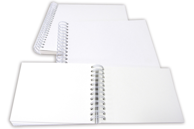 Álbum de fotos a espiral virgen - Albums et carnets à personnaliser - 10doigts.fr
