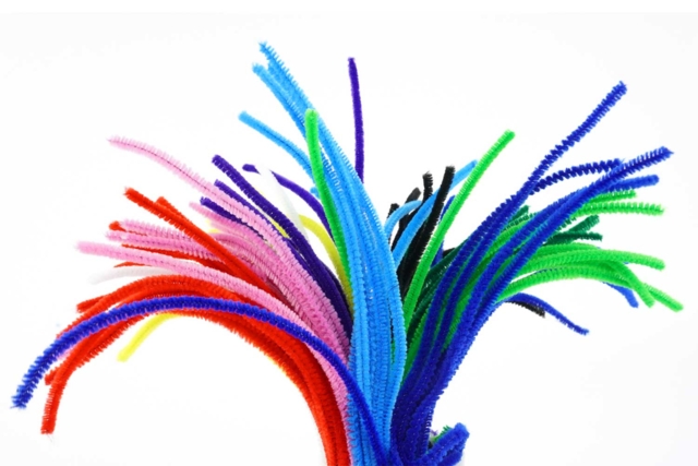 50 limpiapipas multicolor - Chenilles, cure-pipe - 10doigts.fr
