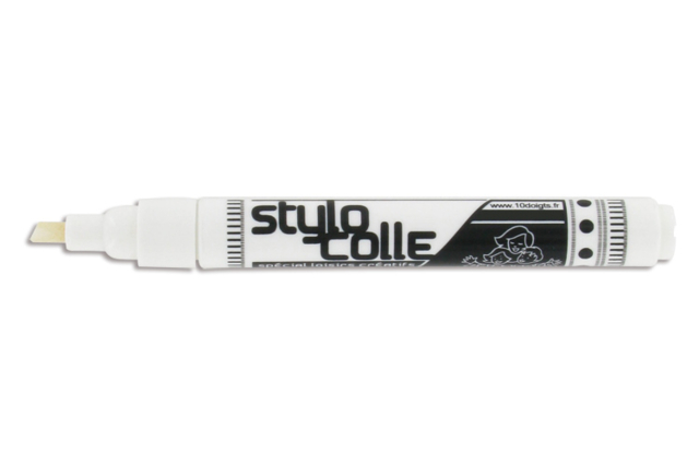 Bolígrafo pegamento 10doigts - Colles spécifiques pour tous vos matériaux et supports - 10doigts.fr